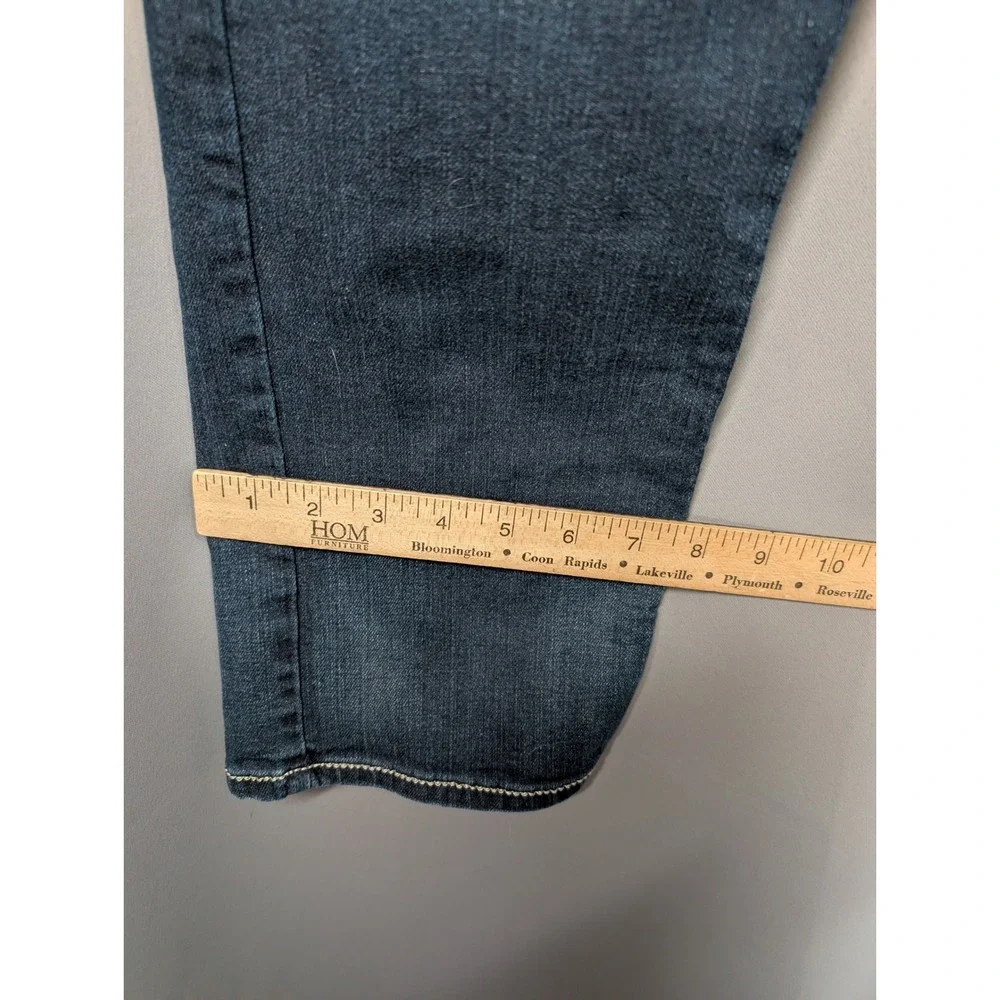 Silver Eddie Jeans Mens 32x30 Blue Relaxed Straight